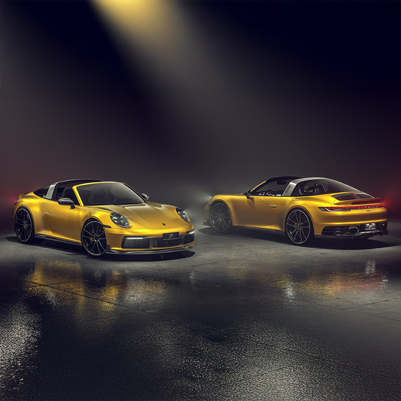 Porsche Carrera/Targa/Convertible 911 (992.1) Future Design Rear Ducktail Spoiler - Future Design Official Rear Spoiler