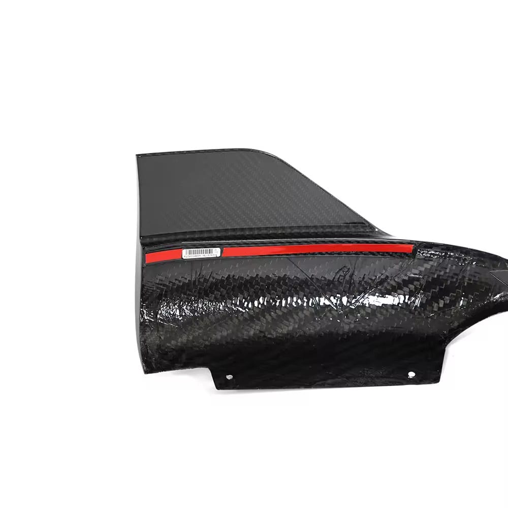 Porsche Carrera/Targa/Convertible (992.1/911) OEM+ Carbon Fibre Front Bumper Trims - Twenty Two Tuning Front Canards/Bumper Inserts