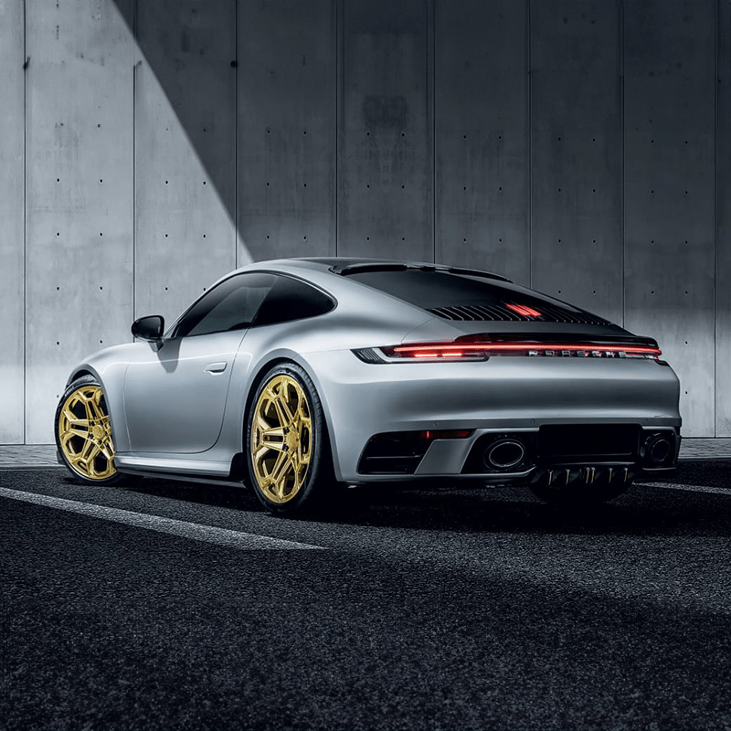 Porsche Carrera/Targa/Convertible (992.1/911) Techart Style Carbon Fibre Rear Spoiler - Twenty Two Tuning Rear Spoiler