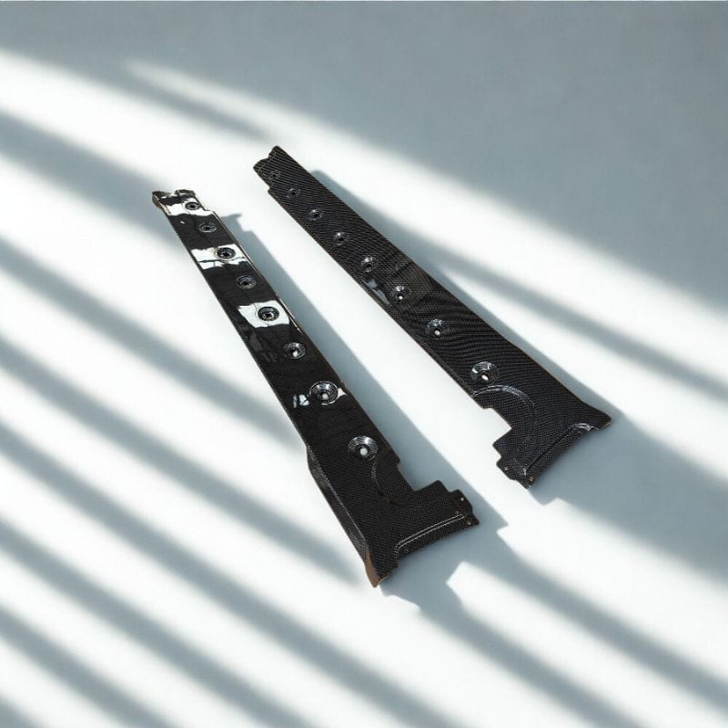 Porsche Carrera/Targa/Convertible (992.2/911) PAKTECHZ Style Carbon Fibre Side Skirts - Twenty Two Tuning Side Skirts