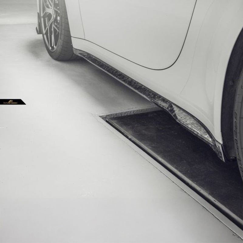Porsche Carrera/Targa/Convertible (992/911) Future Design Carbon Fibre Side Skirts - Future Design Side Skirts