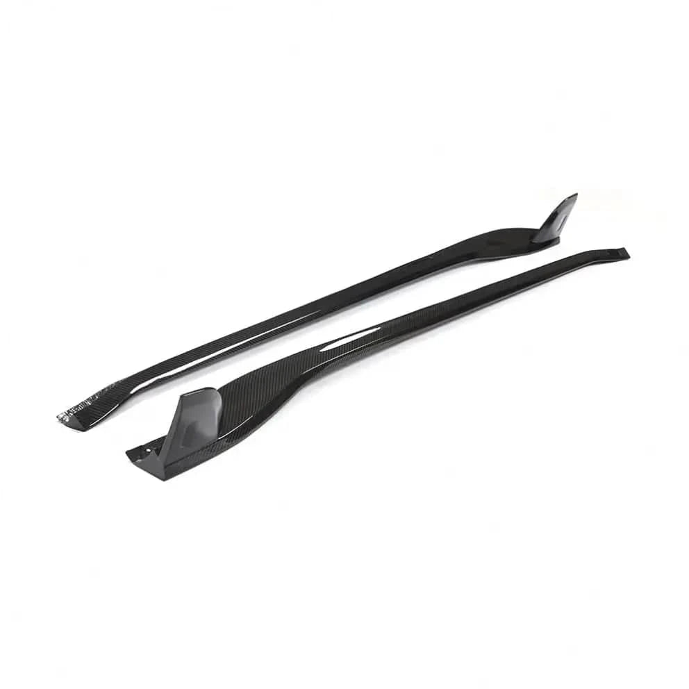 Porsche Carrera Turbo (992.1/911) PT Style Carbon Fibre Side Skirts - Twenty Two Tuning Side Skirts