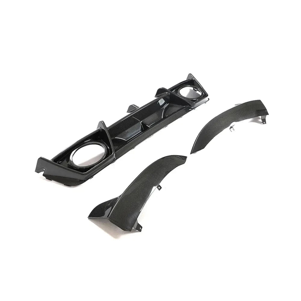 Porsche Carrera Turbo (S) (992.1/911) OEM+ Carbon Fibre Rear Diffuser - Twenty Two Tuning Rear Diffuser