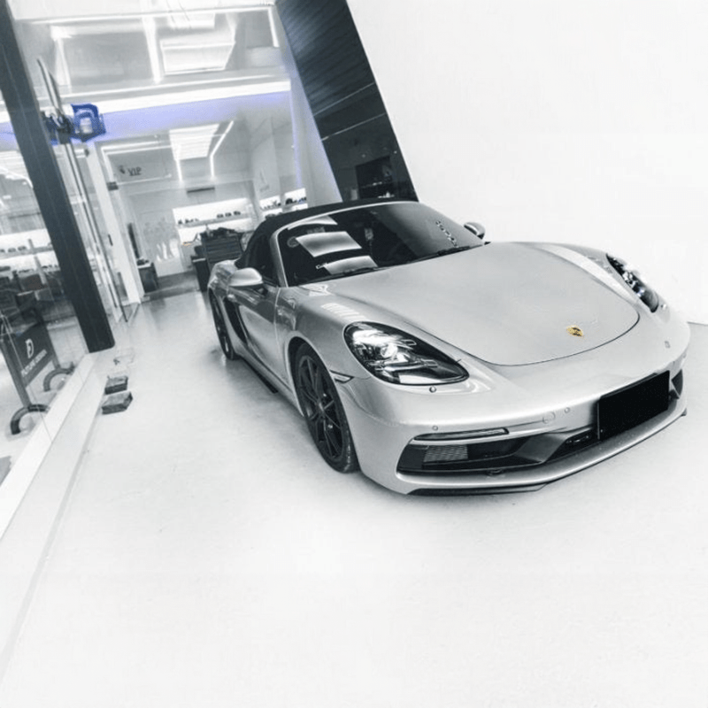 Porsche Cayman/Boxter (718) OEM+ Carbon Fibre Intake Vent Trims - Twenty Two Tuning Rear Fender Vent