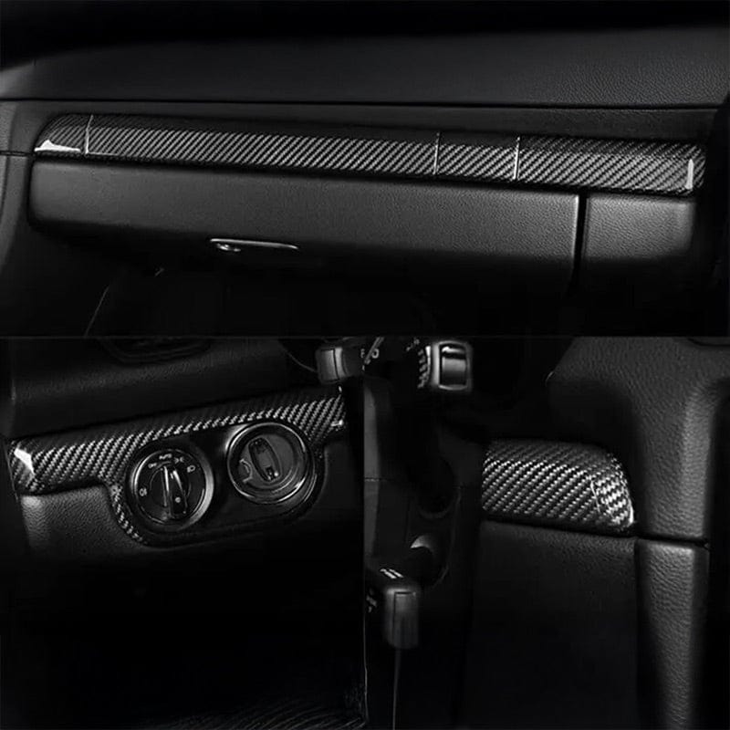 Porsche Cayman/Boxter (718) OEM+ Style Carbon Fiber Interior Trim Set (LHD) - Twenty Two Tuning Interior Parts & Accessories