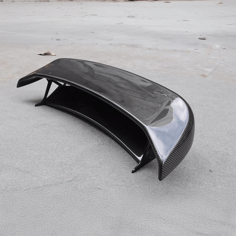 Porsche Cayman/Boxter (718) Techart Style Carbon Rear Wing Spoiler - Twenty Two Tuning Rear Spoiler