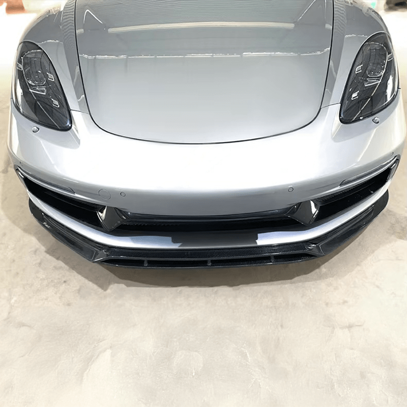 Porsche Cayman/Boxter GTS (718) T Style Carbon Fibre Front Lip - Twenty Two Tuning Front Lip