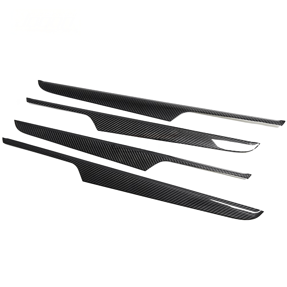 Porsche Macan (95B) Carbon Fibre Interior Door Trims - Twenty Two Tuning Interior Parts & Accessories