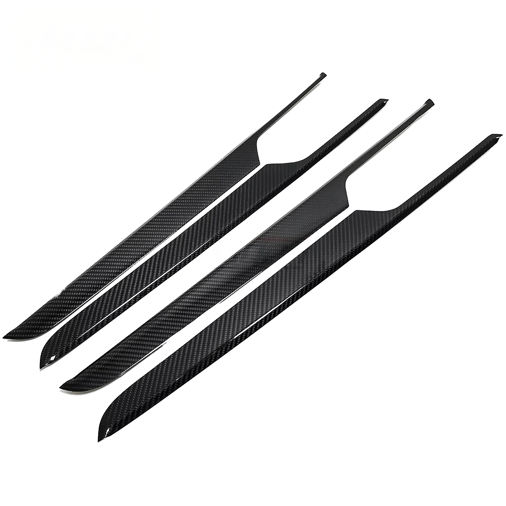 Porsche Macan (95B) Carbon Fibre Interior Door Trims - Twenty Two Tuning Interior Parts & Accessories