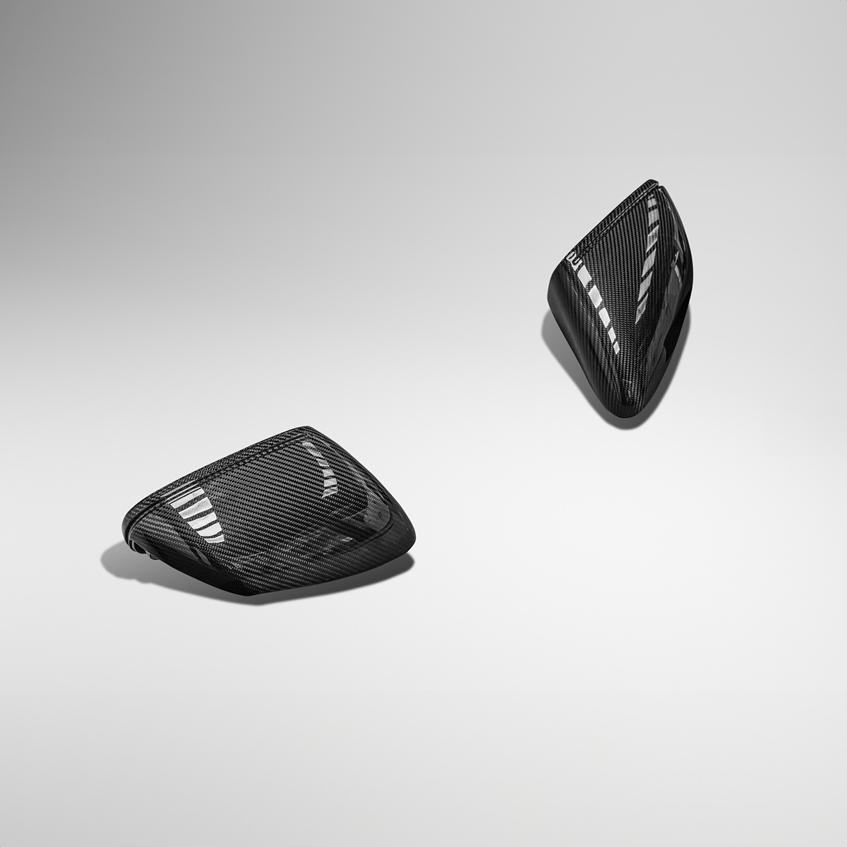 Porsche Taycan (9J1) OEM+ Carbon Fibre Mirror Covers - Twenty Two Tuning Mirror Covers