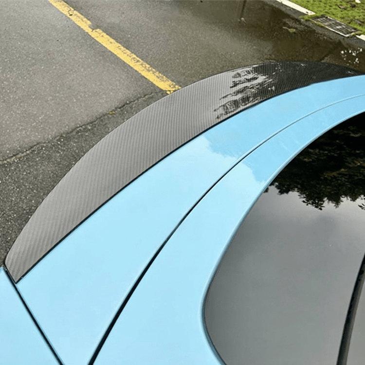 Porsche Taycan Turbo/4 S (Saloon) RT Style Carbon Fibre Rear Spoiler - Twenty Two Tuning Rear Spoiler