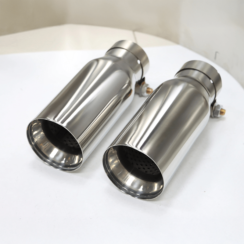 (S65) Euro Stainless Steel Exhaust Tips - Compatible with BMW M3 (E90/E92/E93) - Twenty Two Tuning Exhaust Tips