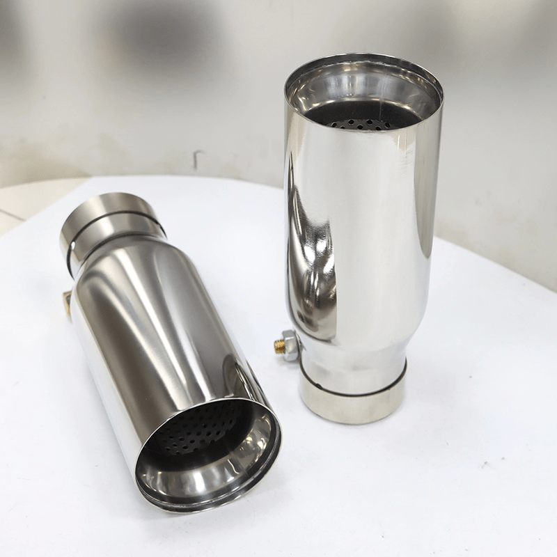 (S65) Euro Stainless Steel Exhaust Tips - Compatible with BMW M3 (E90/E92/E93) - Twenty Two Tuning Exhaust Tips