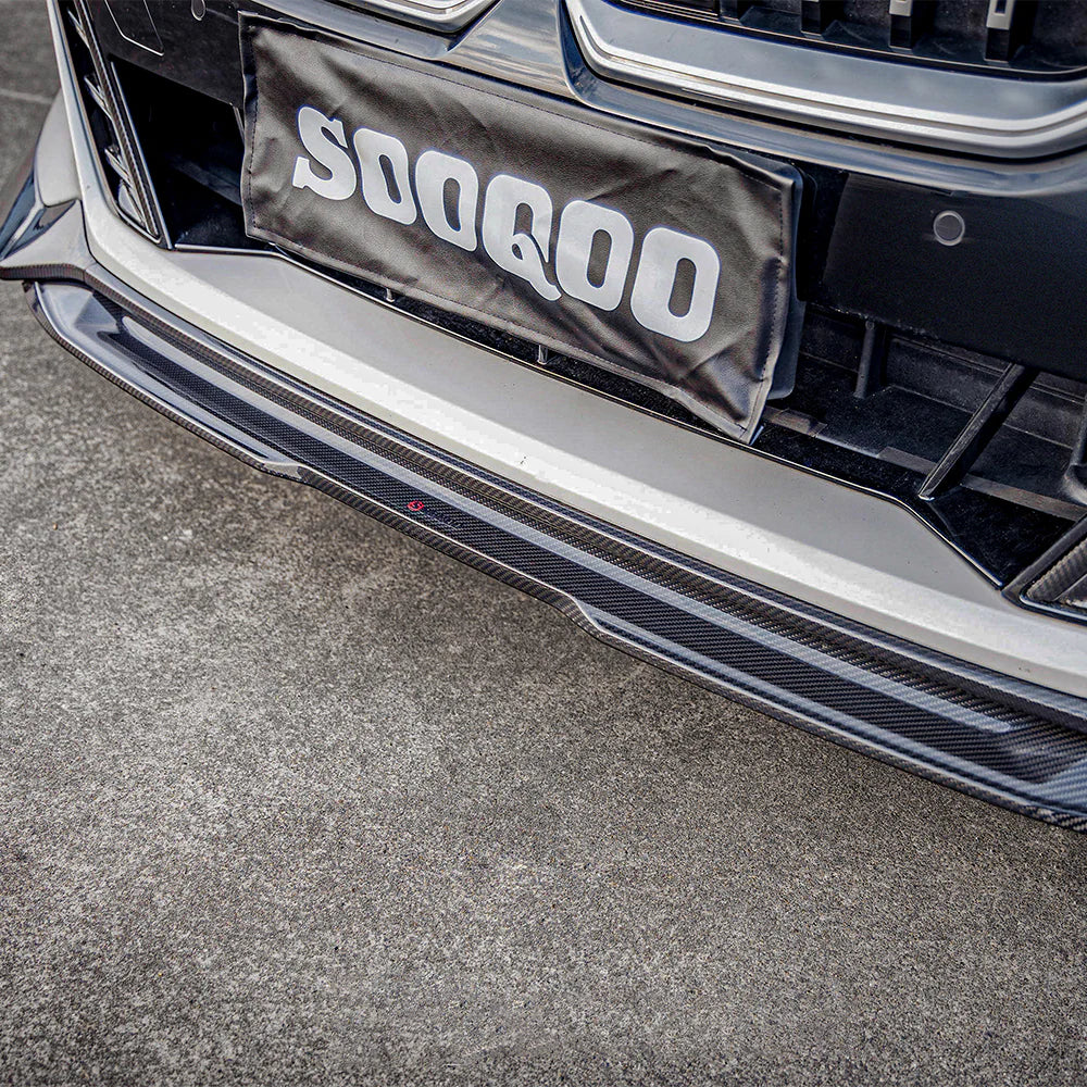 SOOQOO Carbon Fiber Front Lip - Compatible with BMW 5 Series (G60/G61) - SOOQOO Official Front Lip