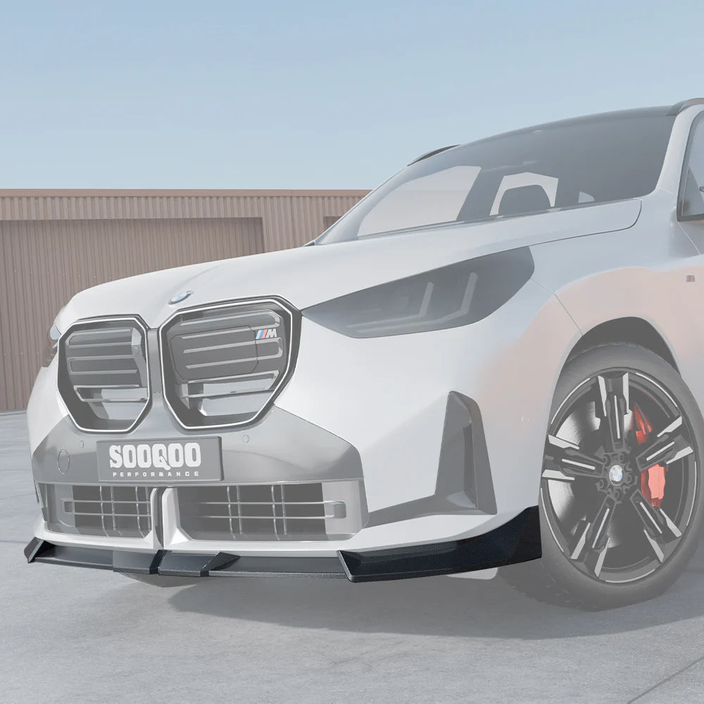 SOOQOO Carbon Fiber Front Lip - Compatible with BMW X3 (G45) - SOOQOO Official Front Lip