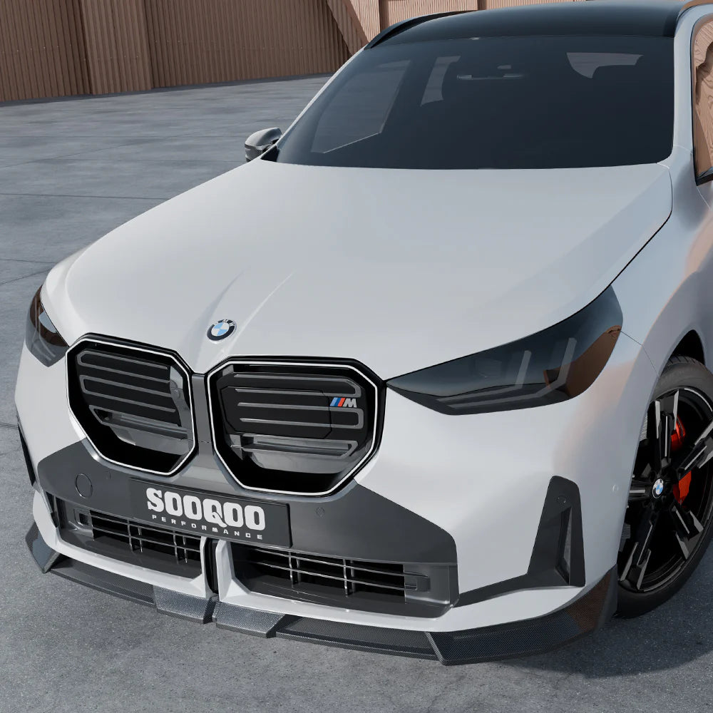 SOOQOO Carbon Fiber Front Lip - Compatible with BMW X3 (G45) - SOOQOO Official Front Lip