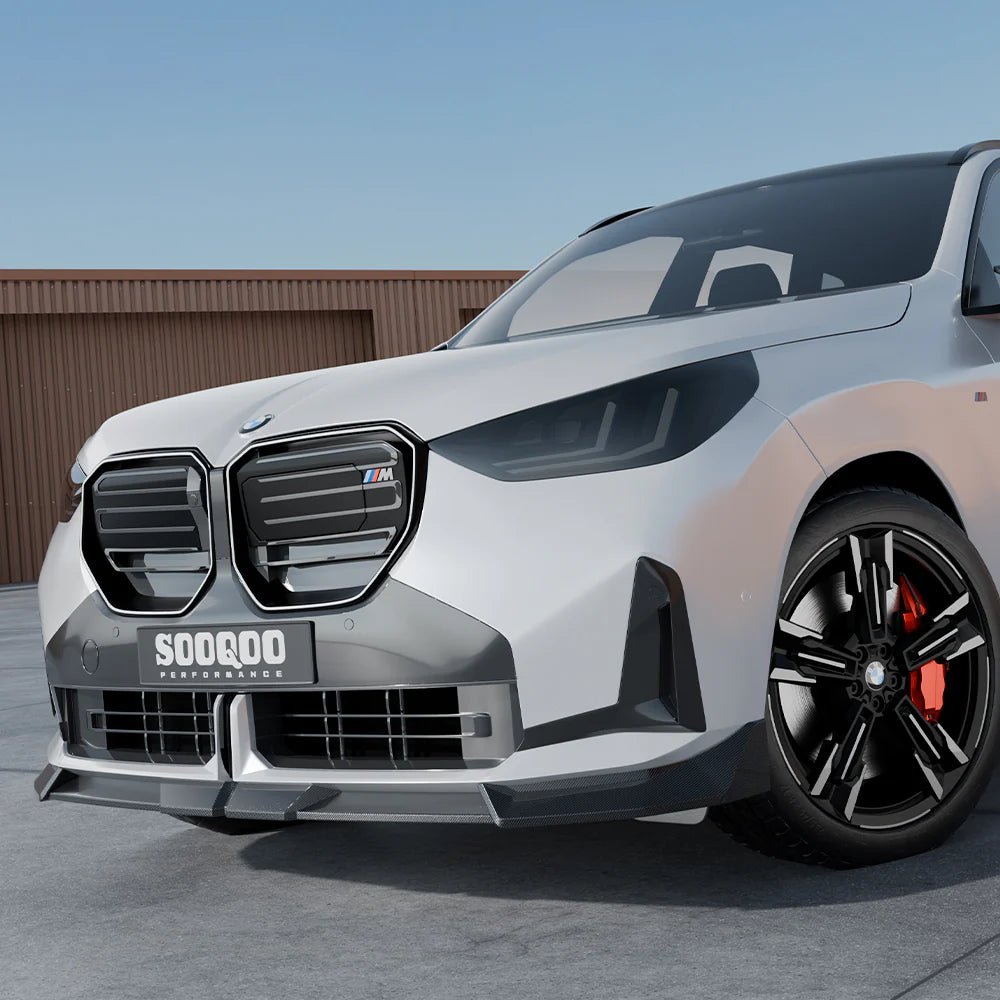 SOOQOO Carbon Fiber Front Lip - Compatible with BMW X3 (G45) - SOOQOO Official Front Lip