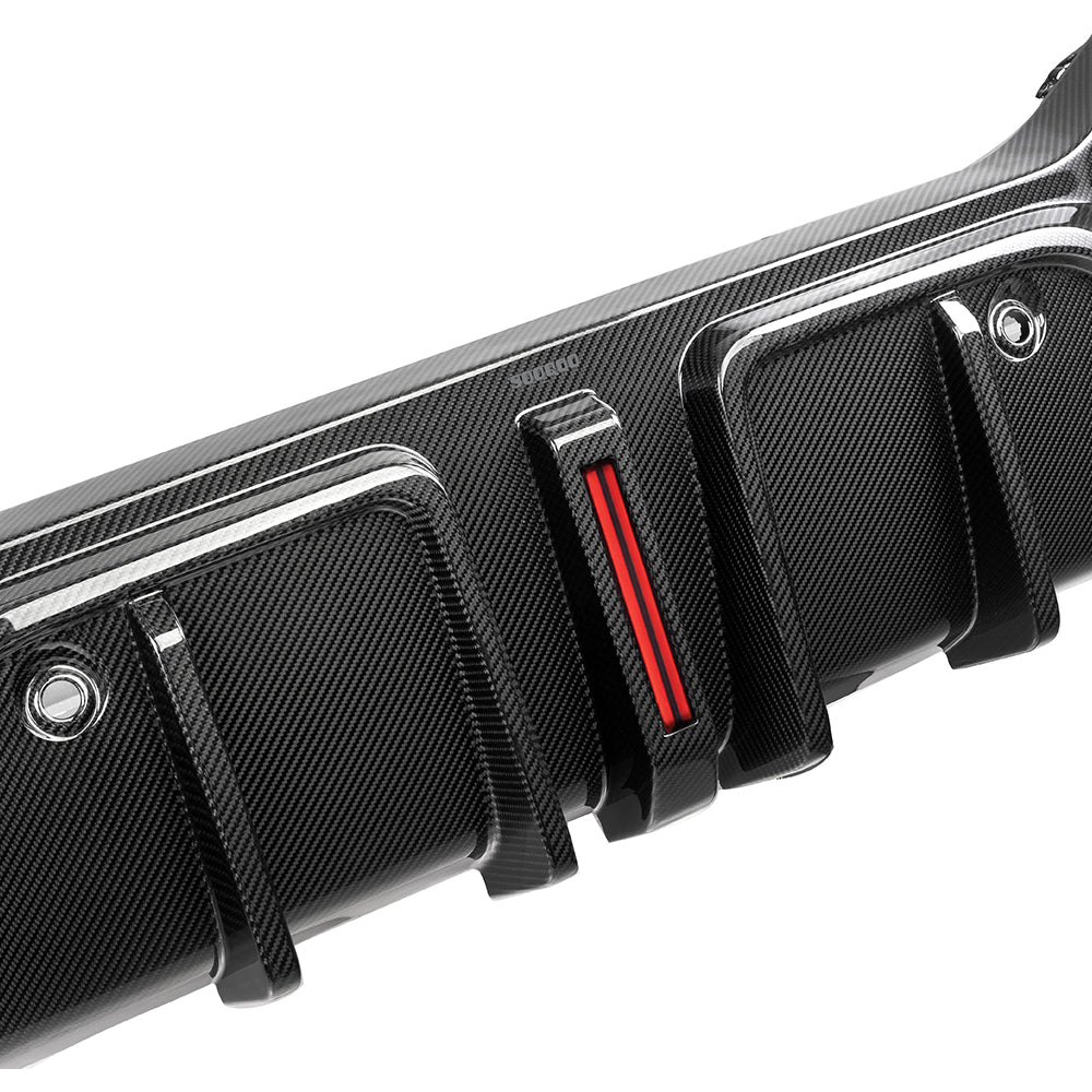 SOOQOO Carbon Fiber Rear Diffuser - Compatible with BMW X6 (G06) - SOOQOO Official Rear Diffuser