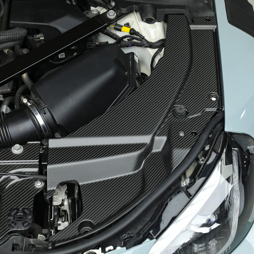 SOOQOO Carbon Fibre Engine Bay Side Trims - Compatible with BMW M2 (G87) - SOOQOO Official Engine Bay