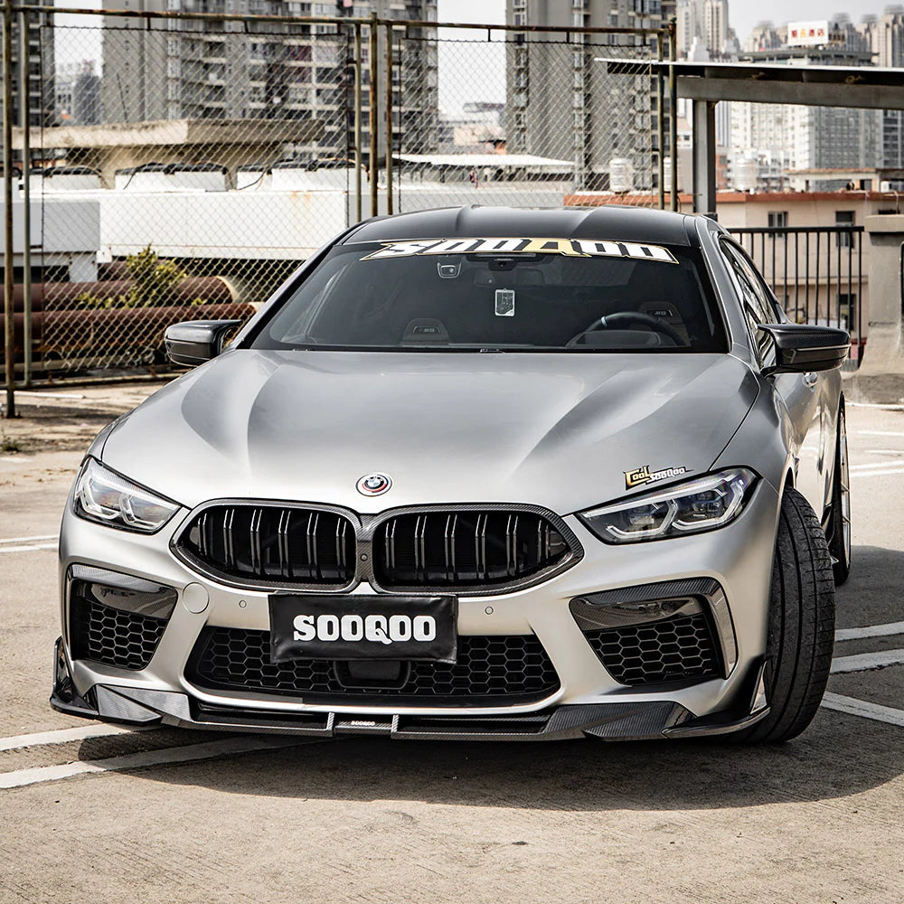 SOOQOO Carbon Fibre Front Lip - Compatible with BMW M8 (F91/F92/F93) - SOOQOO Official Front Lip