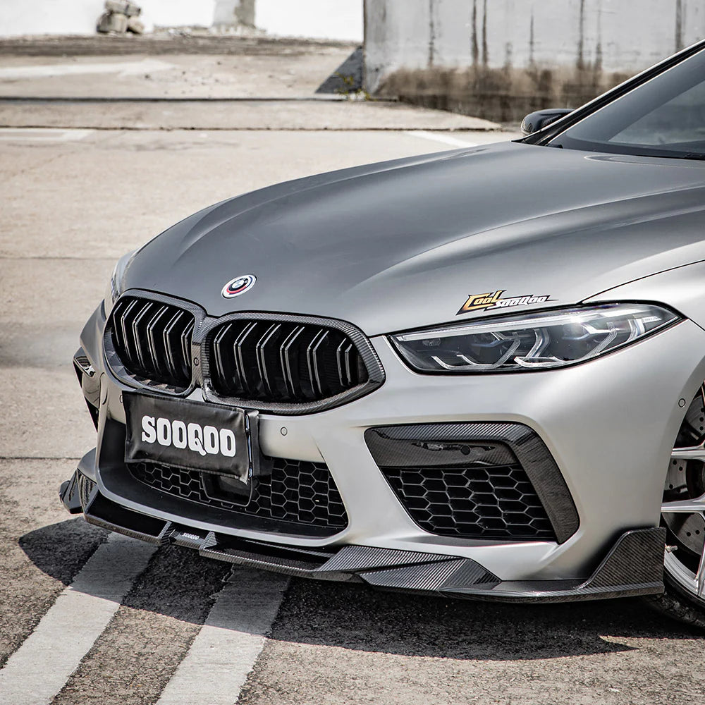SOOQOO Carbon Fibre Front Lip - Compatible with BMW M8 (F91/F92/F93) - SOOQOO Official Front Lip