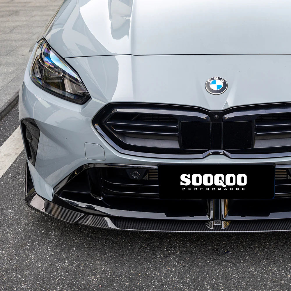 SOOQOO Carbon Fibre Front Lip Spoiler - Compatible with BMW 2 Series (F74) - SOOQOO Official Front Lip