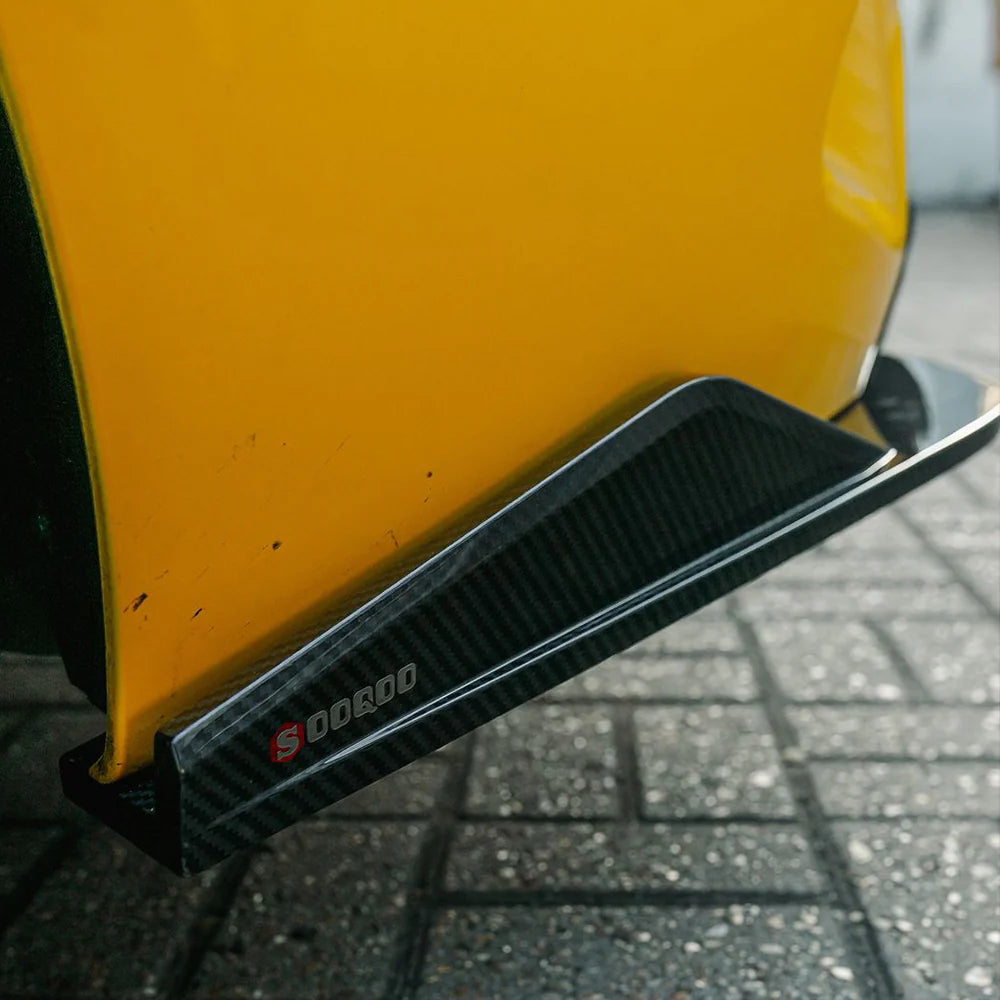 SOOQOO Carbon Fibre Rear Bumper Diffuser - Compatible with BMW M8 (F91/F92/F93) - SOOQOO Official Rear Diffuser