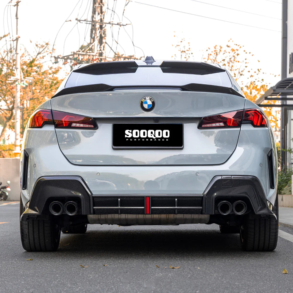 SOOQOO Carbon Fibre Rear Diffuser - Compatible with BMW 2 Series (F74) - SOOQOO Official Rear Diffuser
