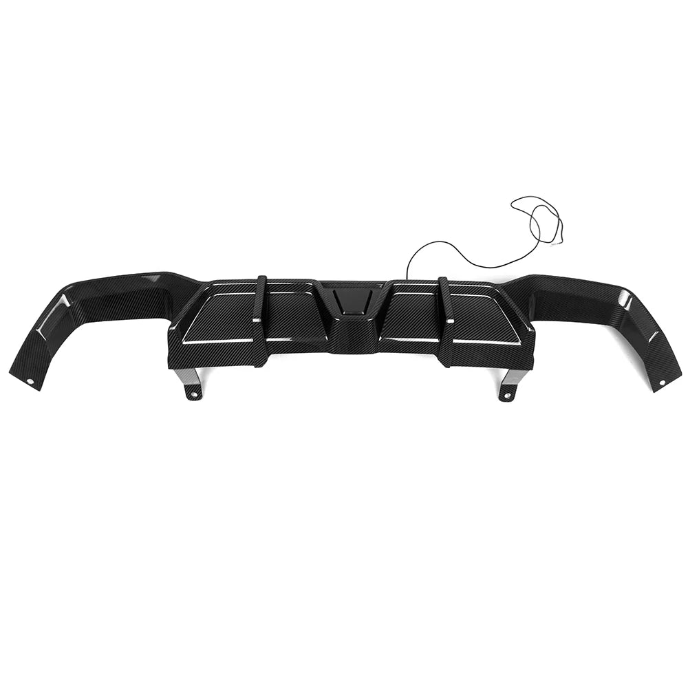 SOOQOO Carbon Fibre Rear Diffuser - Compatible with BMW X4 LCI (G02) - SOOQOO Official Front Lip