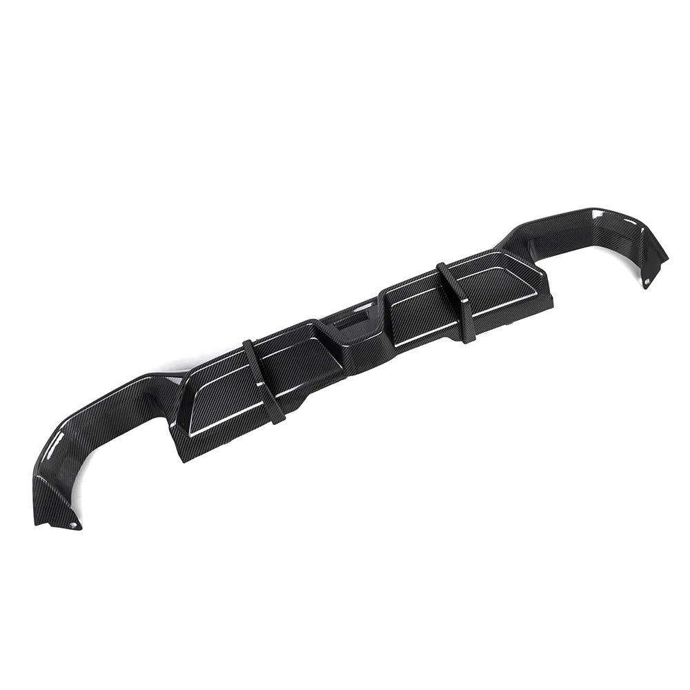 SOOQOO Carbon Fibre Rear Diffuser - Compatible with BMW X4 LCI (G02) - SOOQOO Official Front Lip