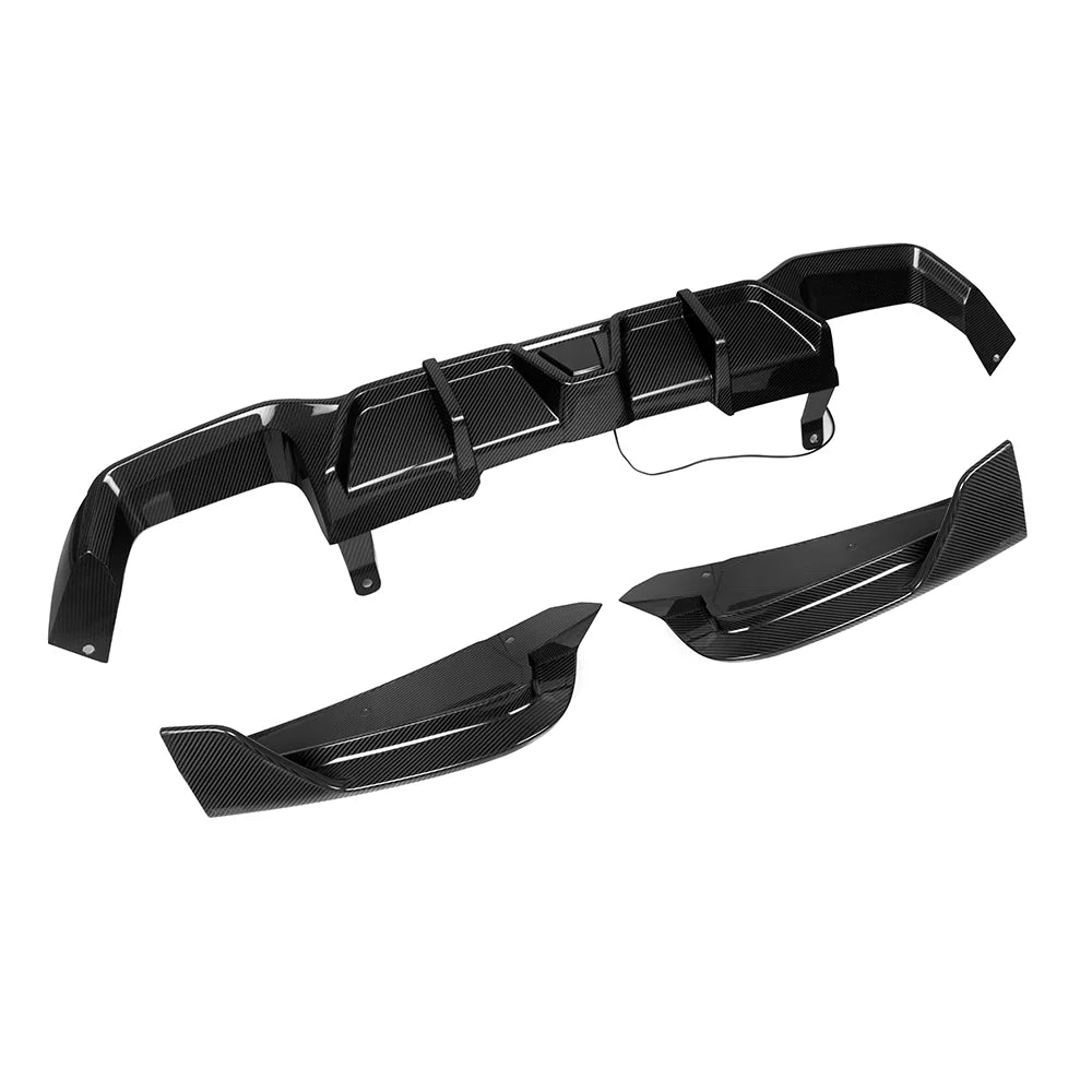 SOOQOO Carbon Fibre Rear Diffuser - Compatible with BMW X4M (F98) - SOOQOO Official Rear Diffuser