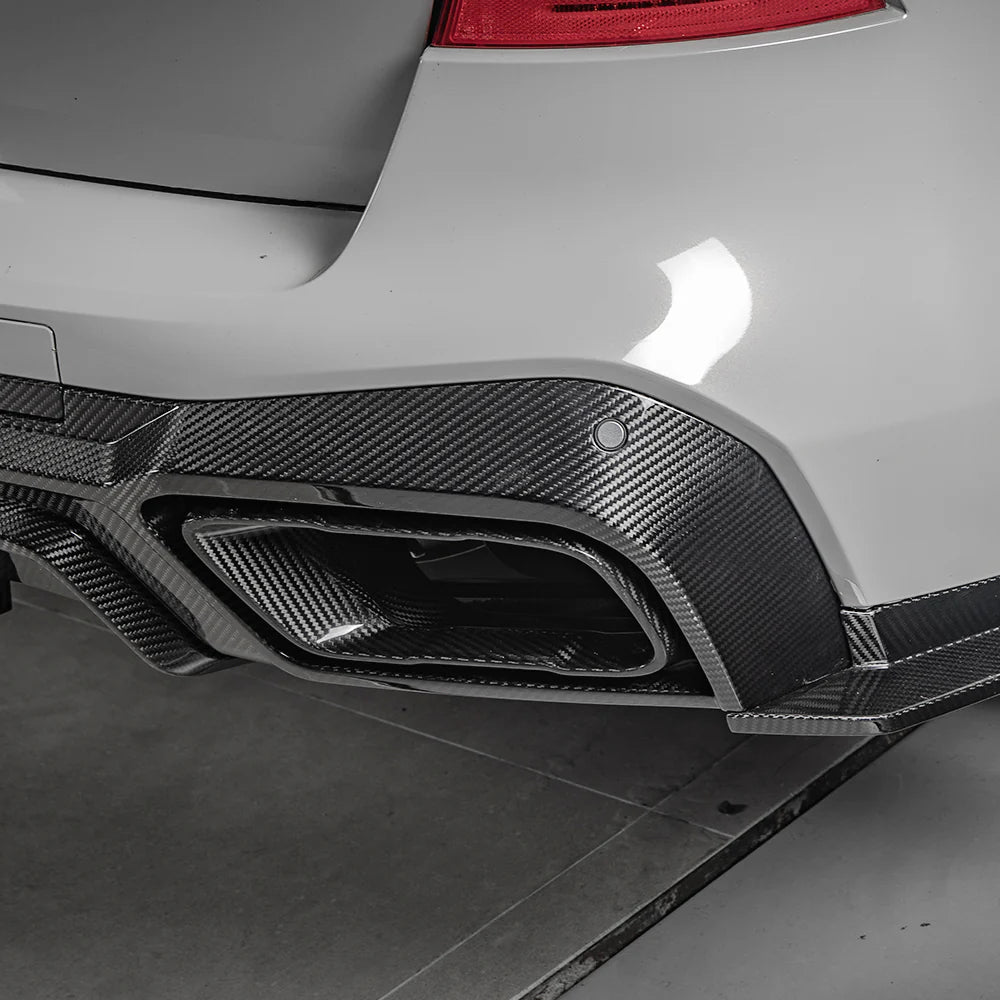 SOOQOO Carbon Fibre Rear Diffuser - Compatible with BMW X5 (G05) - SOOQOO Official Rear Diffuser