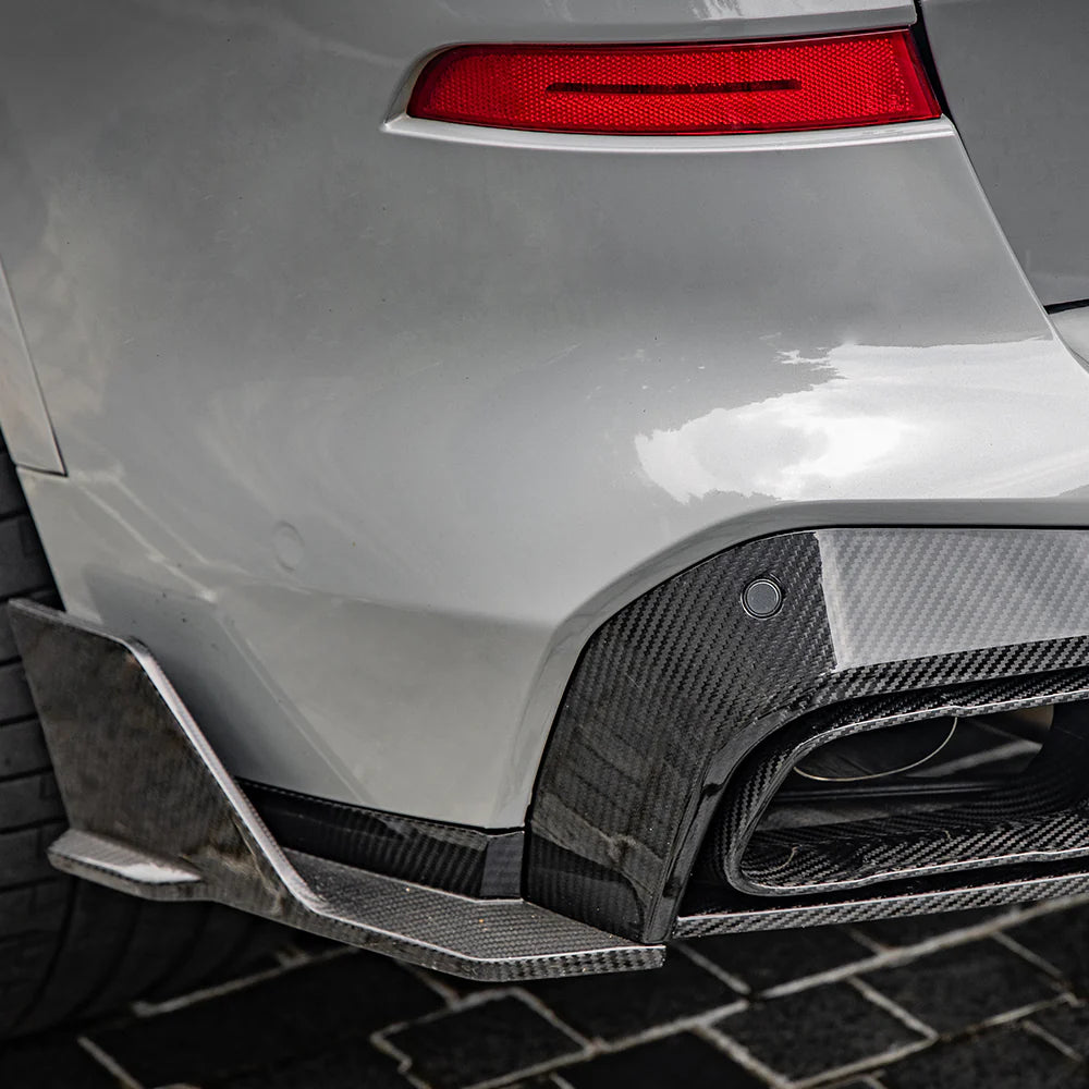 SOOQOO Carbon Fibre Rear Diffuser - Compatible with BMW X5 (G05) - Twenty Two Tuning Rear Diffuser