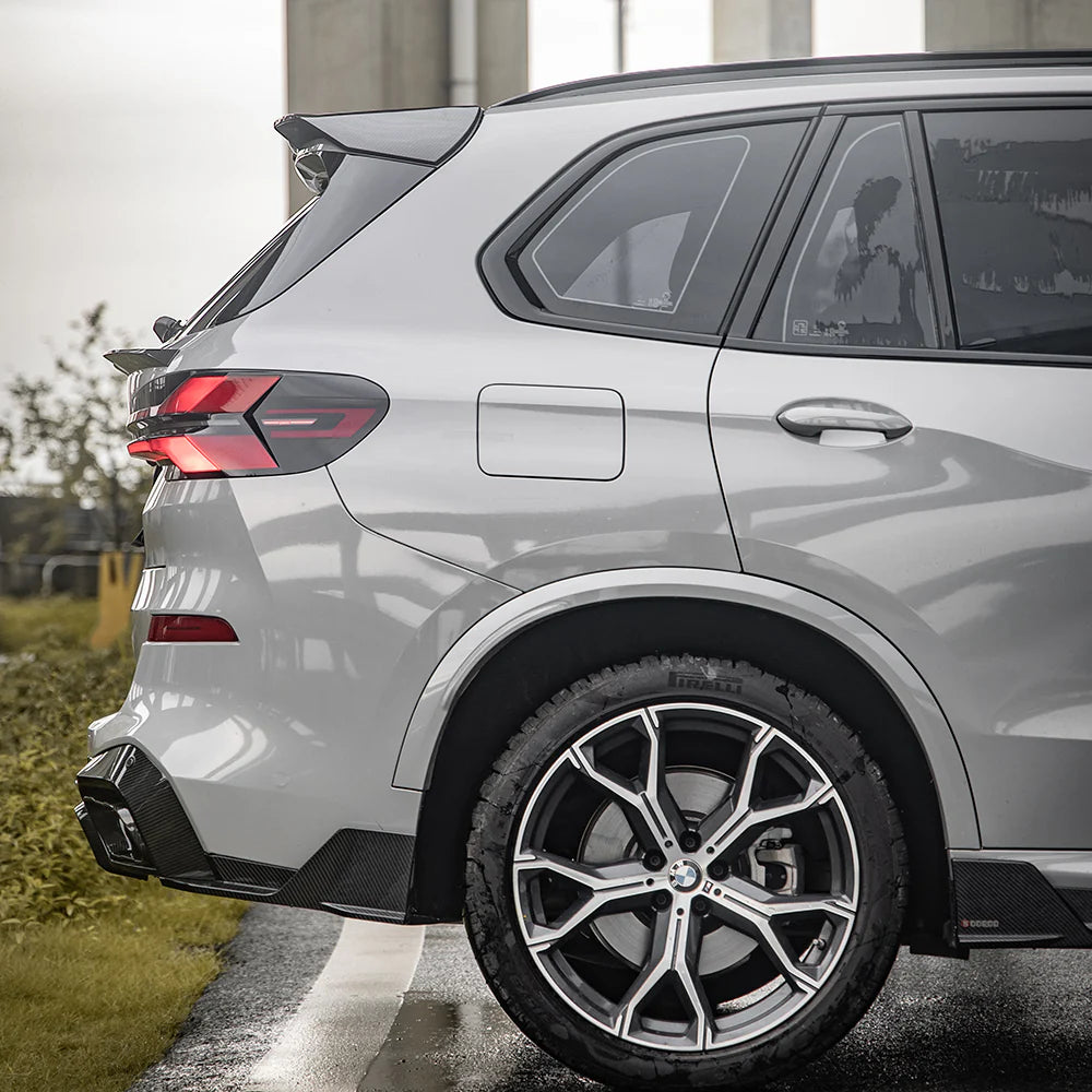 SOOQOO Carbon Fibre Rear Diffuser - Compatible with BMW X5 (G05) - Twenty Two Tuning Rear Diffuser