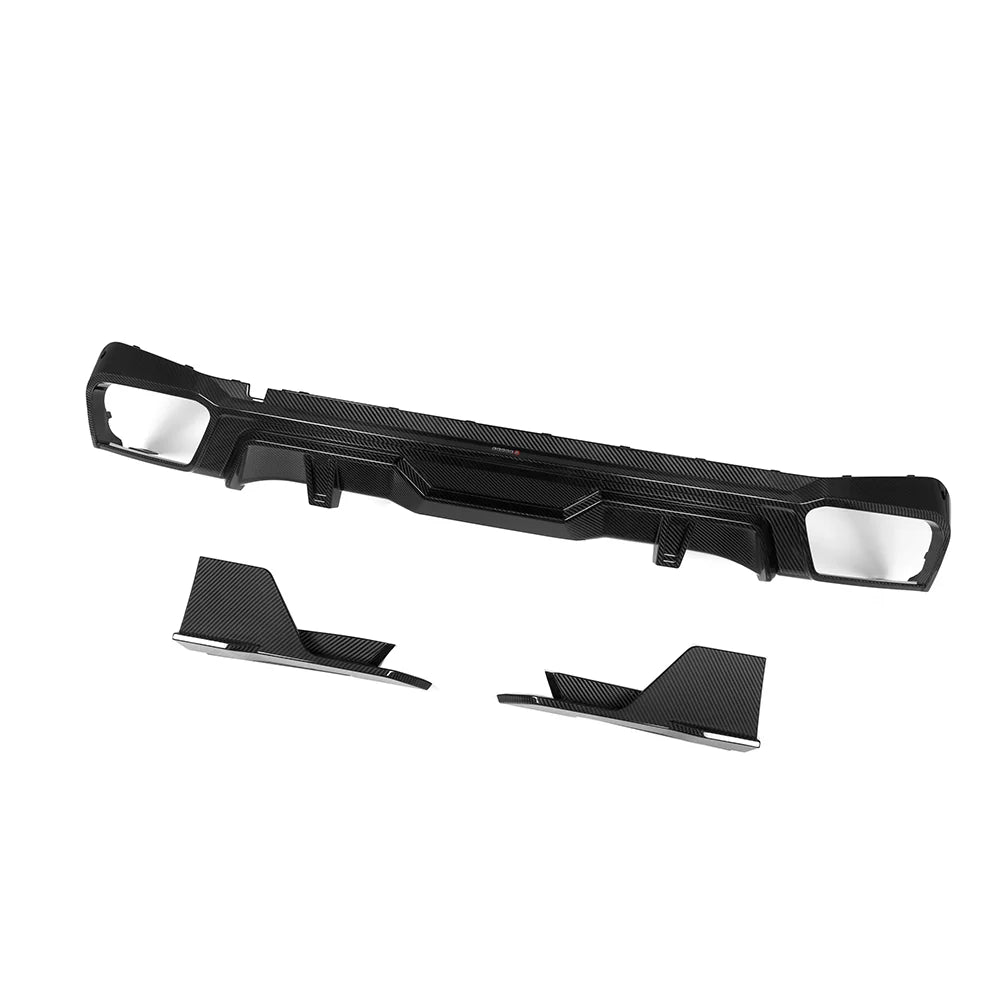 SOOQOO Carbon Fibre Rear Diffuser - Compatible with BMW X5 (G05) - Twenty Two Tuning Rear Diffuser