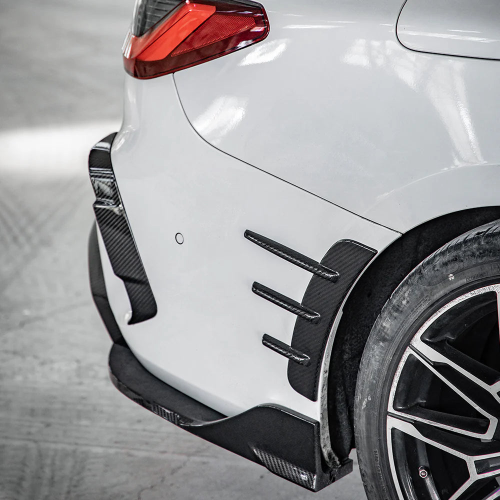 SOOQOO Carbon Fibre Rear Fender Trims - Compatible with BMW 4 Series (G22/G23) - SOOQOO Official Rear Fender Vent