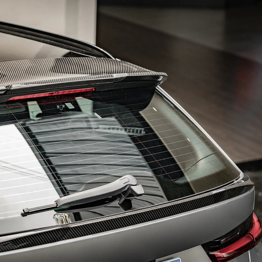 SOOQOO Carbon Fibre Rear Mid Spoiler - Compatible with BMW M3 (G81) - SOOQOO Official Rear Spoiler