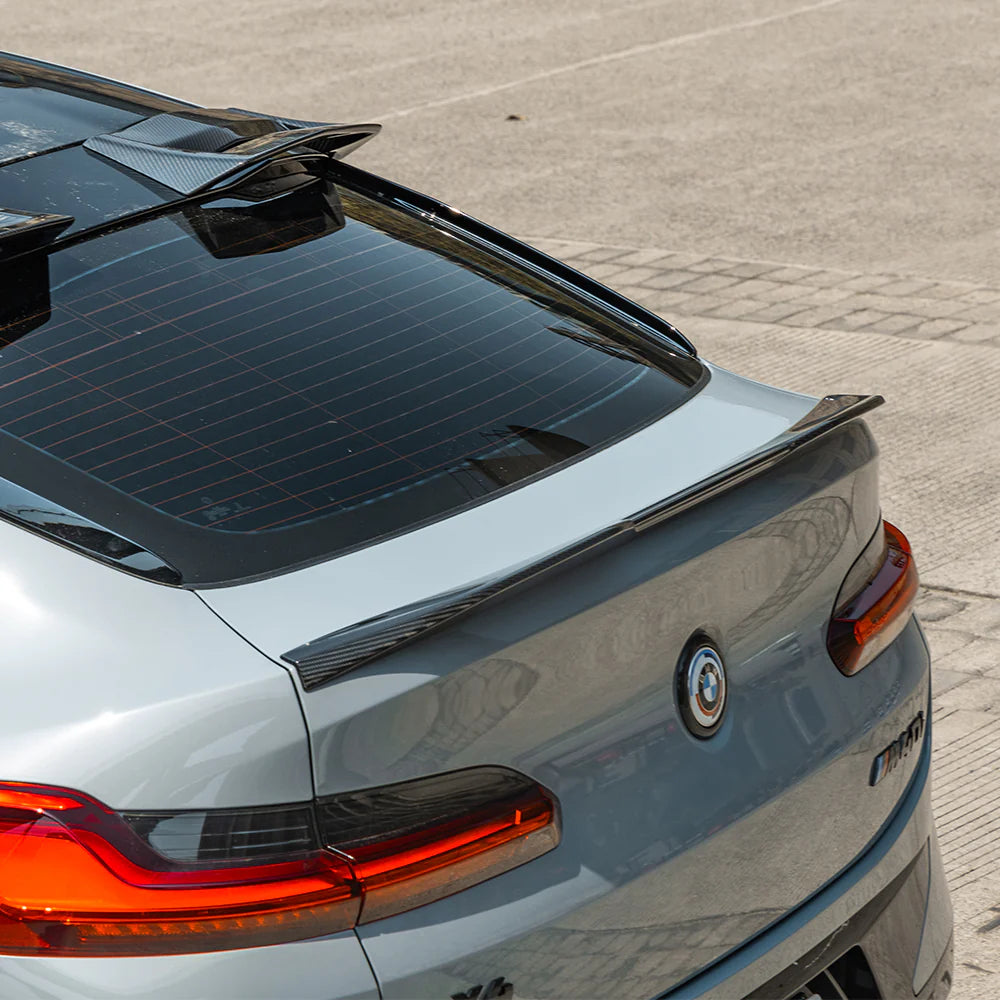 SOOQOO Carbon Fibre Rear Mid Spoiler - Compatible with BMW X4/X4M (G02/F98) - SOOQOO Official Rear Spoiler