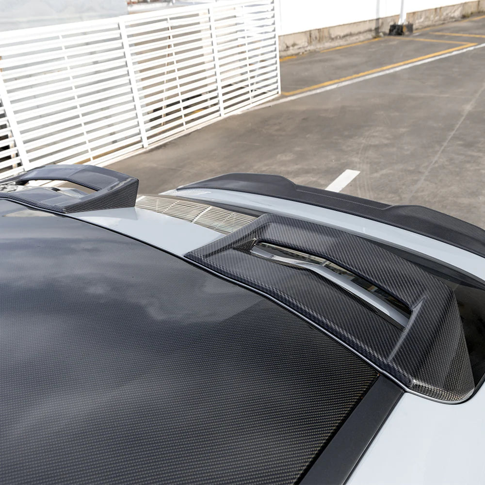 SOOQOO Carbon Fibre Rear Roof Spoiler - Compatible with BMW X4/X4M (G02/F98) - SOOQOO Official Rear Spoiler