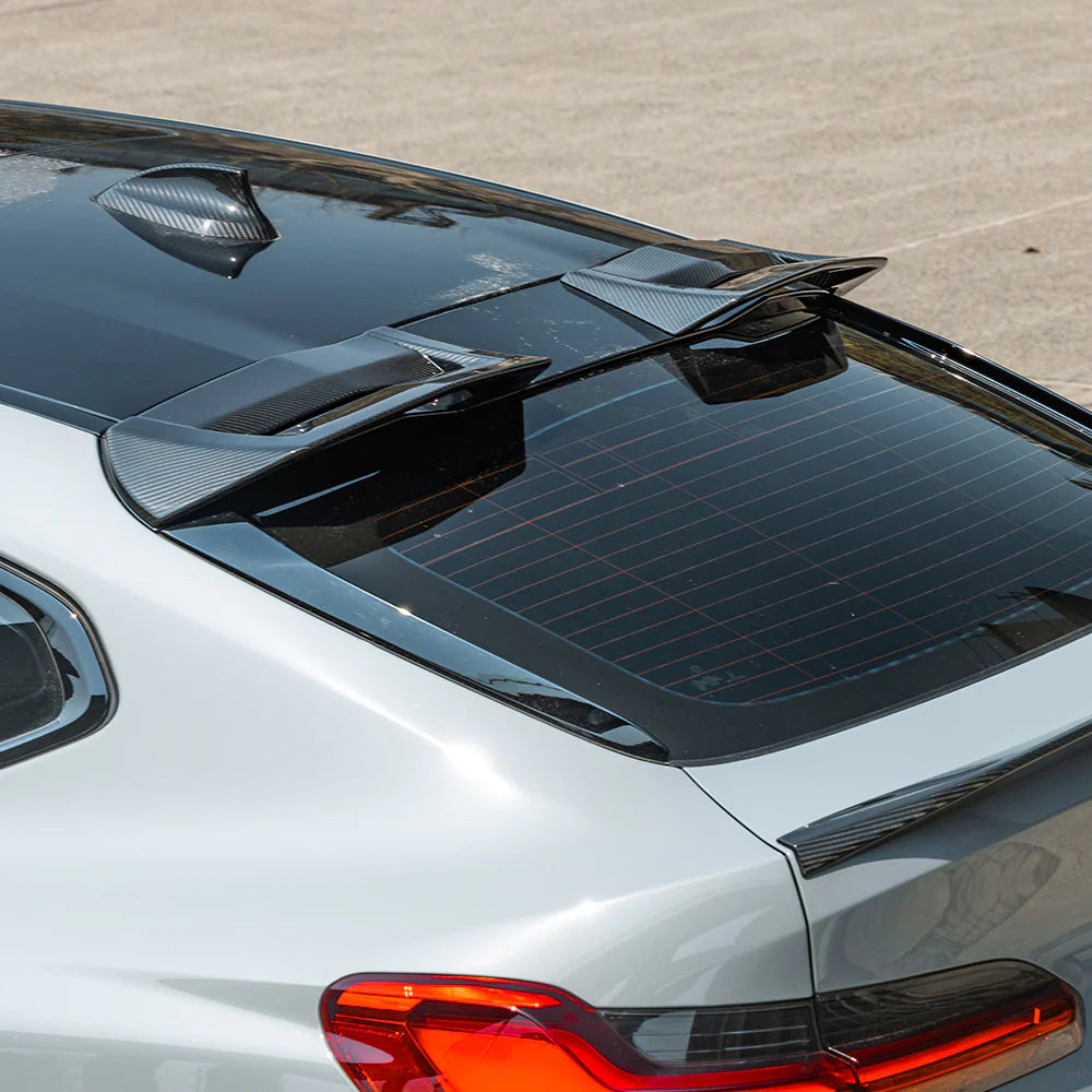 SOOQOO Carbon Fibre Rear Roof Spoiler - Compatible with BMW X4/X4M (G02/F98) - SOOQOO Official Rear Spoiler