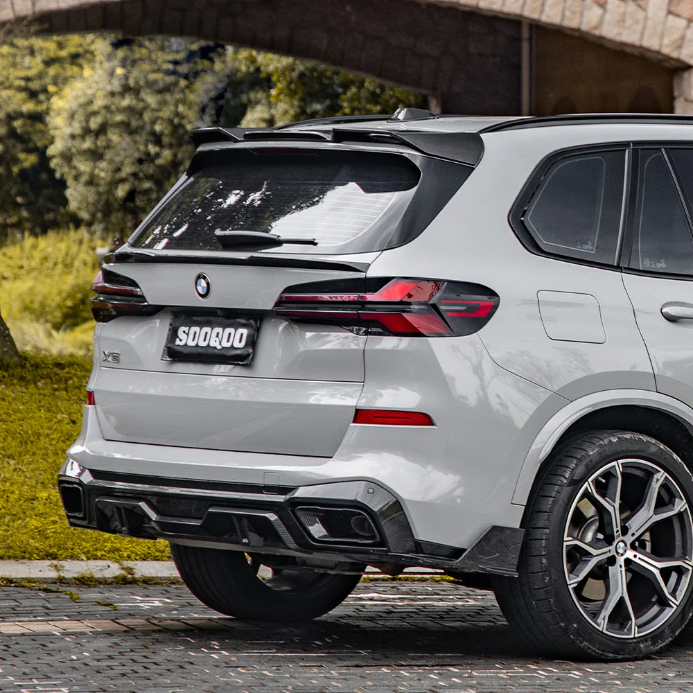 SOOQOO Carbon Fibre Rear Upper Trunk Spoiler - Compatible with BMW X5 (G05) - SOOQOO Official Rear Spoiler