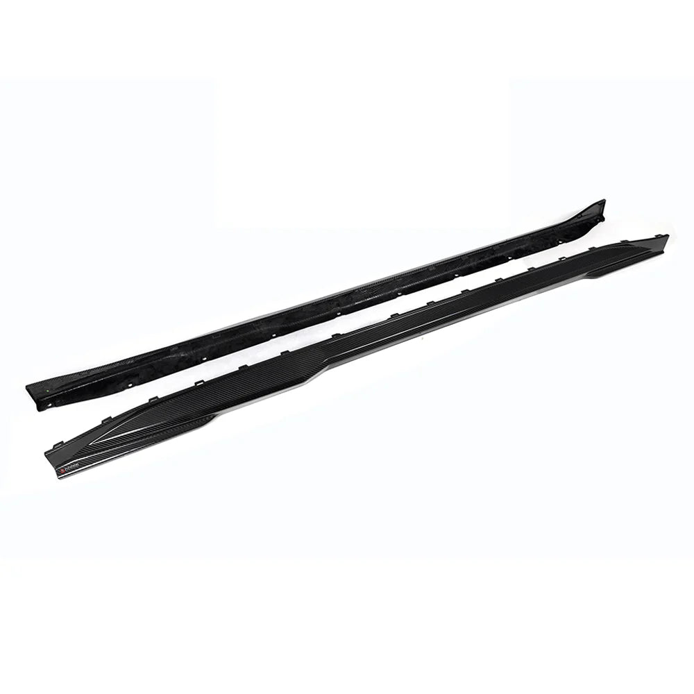 SOOQOO Carbon Fibre Side Skirts - Compatible with BMW M3/M4 (G80/G81/G82/G83) - SOOQOO Official Side Skirts