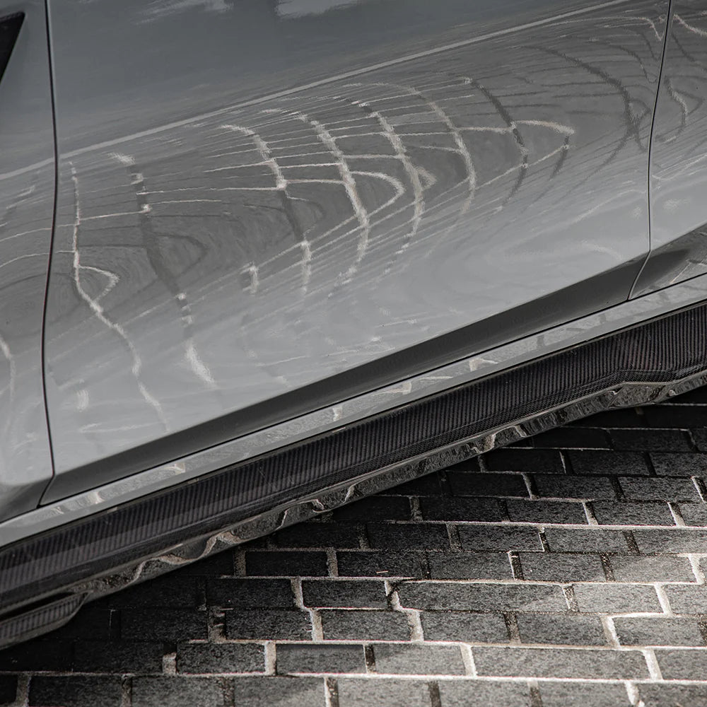 SOOQOO Carbon Fibre Side Skirts - Compatible with BMW M3/M4 (G80/G81/G82/G83) - SOOQOO Official Side Skirts