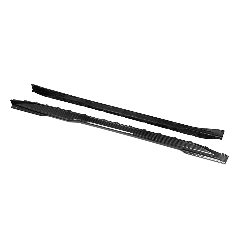 SOOQOO Carbon Fibre Side Skirts - Compatible with BMW M3/M4 (G80/G81/G82/G83) - SOOQOO Official Side Skirts