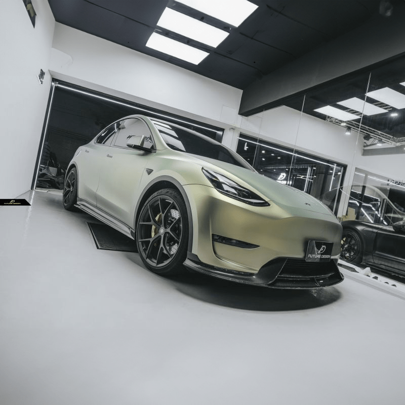 Tesla Model Y Future Design Carbon Fibre Full Kit - Future Design Full Styling Kit