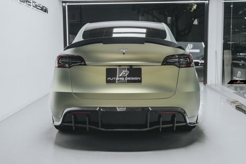 Tesla Model Y Future Design Carbon Fibre Full Kit - Future Design Full Styling Kit