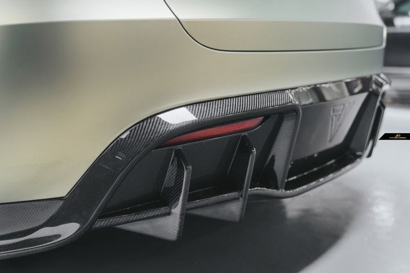 Tesla Model Y Future Design Carbon Fibre Rear Diffuser - Future Design Rear Diffuser