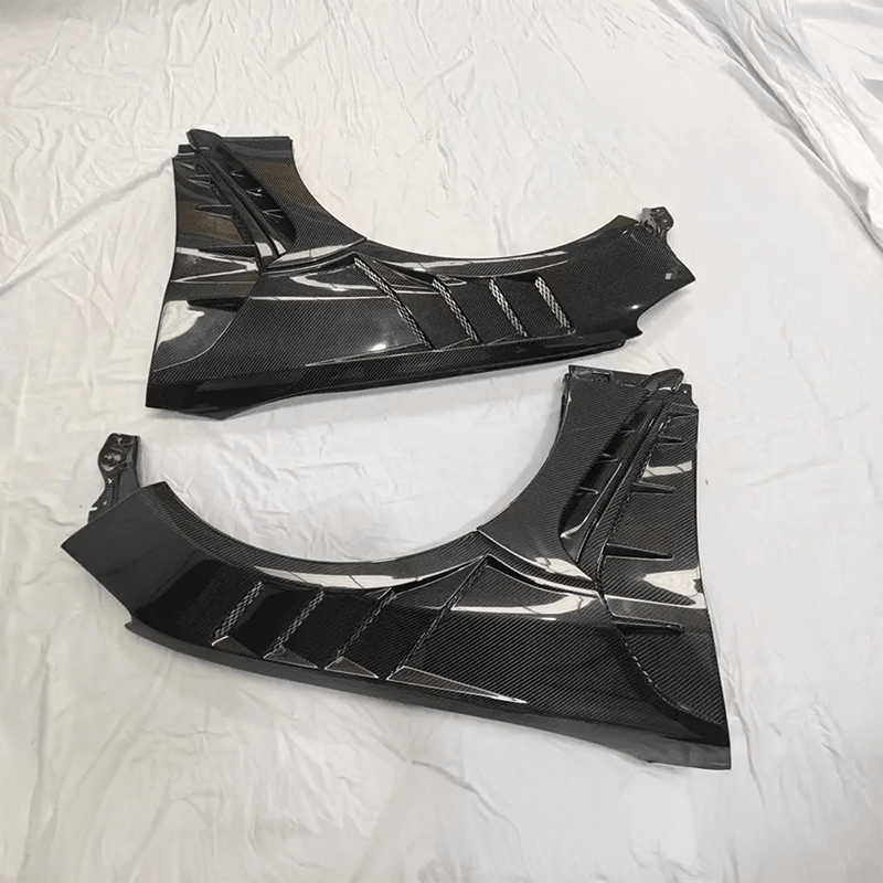 Toyota GR86 (ZN8/ZD8) TRD Style Carbon Fibre Front Fender Replacements - Twenty Two Tuning Front Fenders Complete