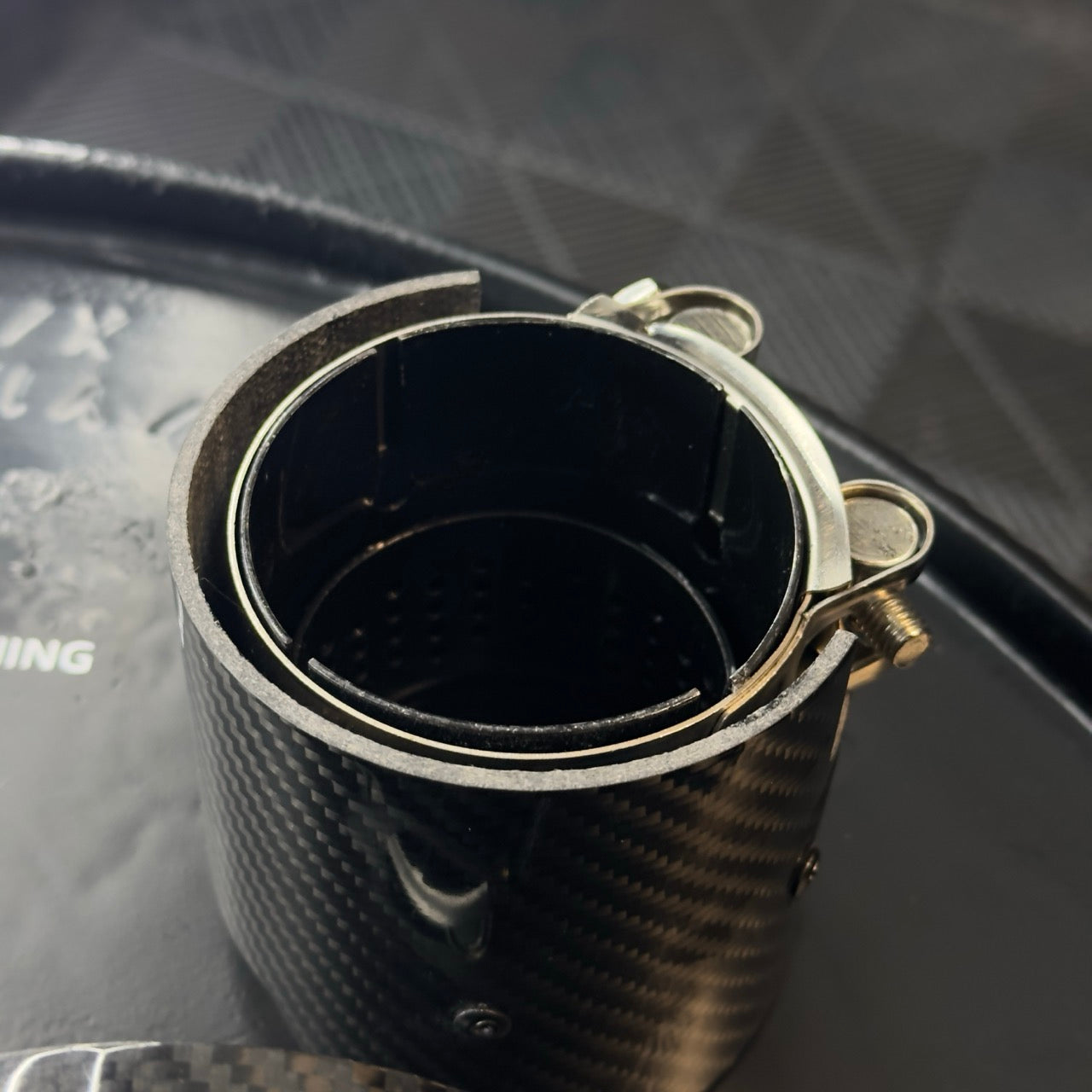 TTT Carbon Fibre Exhaust Tips - Compatible with BMW M2 (F87) - Twenty Two Tuning Exhaust Tips