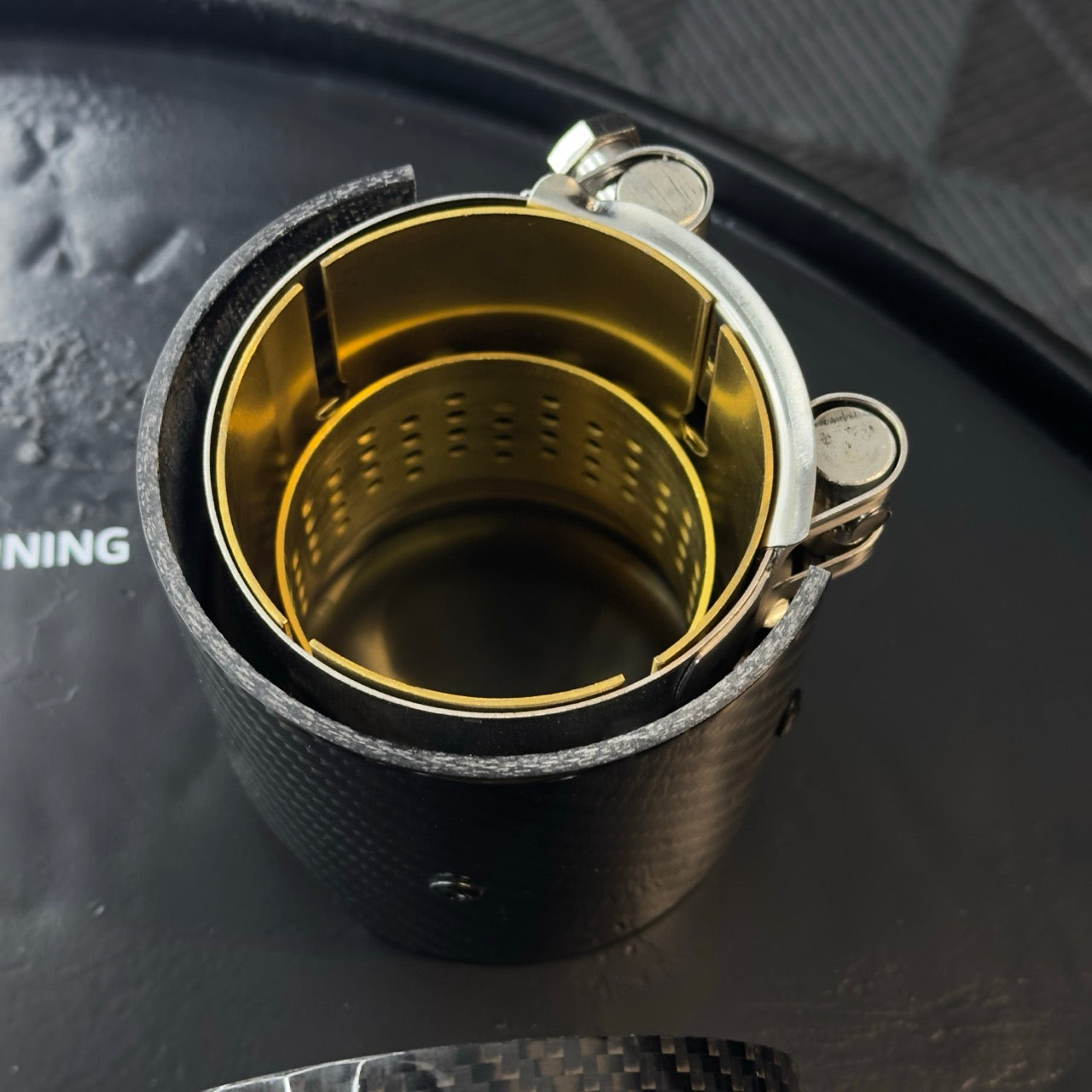 TTT Carbon Fibre Exhaust Tips - Compatible with BMW M2 (F87) - Twenty Two Tuning Exhaust Tips